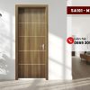 Cửa Composite Chỉ Trang Trí SA101 M22: Mẫu Đẹp, Bền Bỉ, Chống Nước Tốt