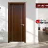 Cửa gỗ nhựa Composite chỉ trang trí mã SA103 - M28 bền đẹp