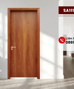 Cửa Composite Cánh Trơn SA111-M18 Chống Nước, Bền Đẹp