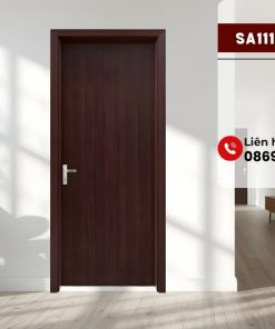 Cửa Composite Cánh Trơn SA111-M19 Hiện Đại, Bền Đẹp