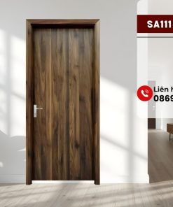 Cửa Composite Cánh Trơn Hiện Đại, Bền Đẹp - Mã SP SA 111 M33