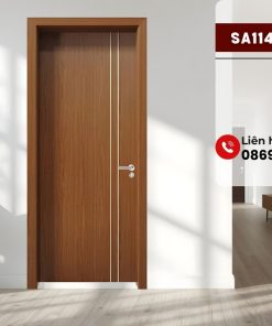 Cửa Composite cao cấp chỉ trang trí SA114 M16 - Hiện đại, Bền đẹp