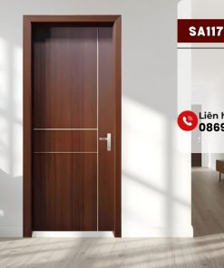 Cửa Nhựa Gỗ Composite Chỉ Trang Trí SA117-M28 Bền Đẹp Hiện Đại