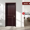Cửa composite cao cấp chỉ trang trí, thiết kế sang trọng SA123-M19