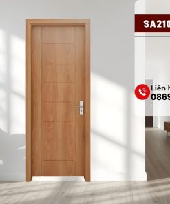 Cửa Composite Huỳnh Âm CNC Cao Cấp SA210 M18 Hiện Đại