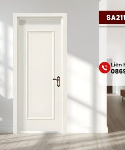 Cửa composite tân cổ điển phào chỉ nổi, mã SA211-M10