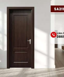 Cửa Nhựa Composite Tân Cổ Điển Phào Chỉ Nổi SA211 M20