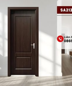 Cửa Composite Huỳnh Âm CNC Cao Cấp, Thiết Kế Độc Đáo Mã SA212 M20