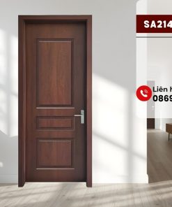 Cửa Composite Huỳnh Âm CNC SA214 M28: Thiết Kế Tinh Xảo, Bền Đẹp.