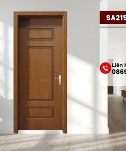 Cửa Composite Huỳnh Âm CNC SA215 M16 Cho Nội Thất Sang Trọng