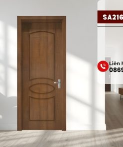 Cửa composite huỳnh âm CNC SA216-M38: Sang trọng, hiện đại
