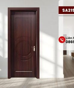 Cửa Composite Huỳnh Âm CNC Mã SA219 M19 - Đẹp Bền, Hiện Đại