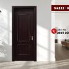 Cửa Gỗ Composite Tân Cổ Điển Phào Chỉ Nổi Mã SP SA222 M19