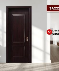 Cửa Gỗ Composite Tân Cổ Điển Phào Chỉ Nổi Mã SP SA222 M19