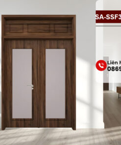 Cửa Composite 2 cánh SA-SSF309 M33 chất lượng, bền đẹp