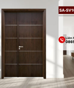 Cửa Composite Cao Cấp 2 Cánh SA-SV101 - M29 Cho Mọi Công Trình
