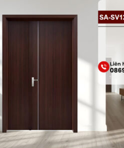 Cửa Composite 2 Cánh SA-SV120 M19 Chống Nước, Cách Âm Tốt