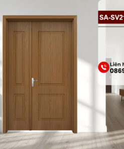 Cửa Composite 2 Cánh SA-SV212 M16 Hiện Đại, Bền Đẹp