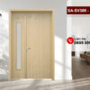 Cửa Composite 2 Cánh SA-SV300 M12 Thiết Kế Hiện Đại, Sang Trọng