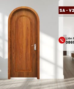 Cửa Composite Vòm SA-V211 M18 Sang Trọng, Bền Đẹp Hiện Đại