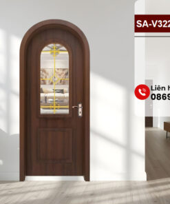 Cửa Vòm Composite SA-V322E M29 Sang Trọng, Chắc Chắn, Bền Đẹp