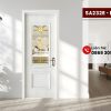 Cửa Composite SA232E M10 với Ô Kính và Cửa Chớp Đẳng Cấp