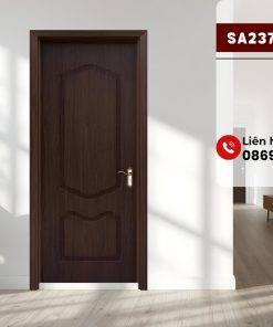 Cửa composite huỳnh âm CNC SA237-M20 cao cấp, hoa văn tinh xảo
