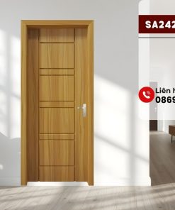 Cửa composite huỳnh âm CNC SA242 M32 hiện đại, sang trọng