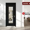 Cửa Composite SA311E-M45 | Ô kính và ô chớp sang trọng